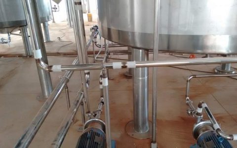 Corrimão e guarda-corpo em aço inox